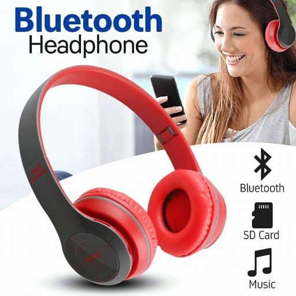 P47 Wireless Headset Bluetooth Foldable On-Ear Headphone