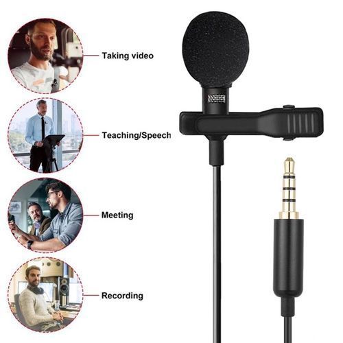 Mic For Smart phones Mobile PC Laptop  Wired Mic 3.5mm