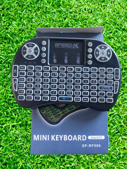 RGB Mini Wireless Keyboard + Bluetooth Dual Connection 2.4GHz Air Touchpad Mouse